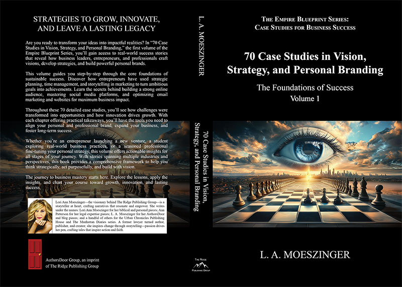 Discover 70 Case Studies in Vision, Strategy, and Personal Branding, offering insights and real-world examples to elevate your leadership and business growth.